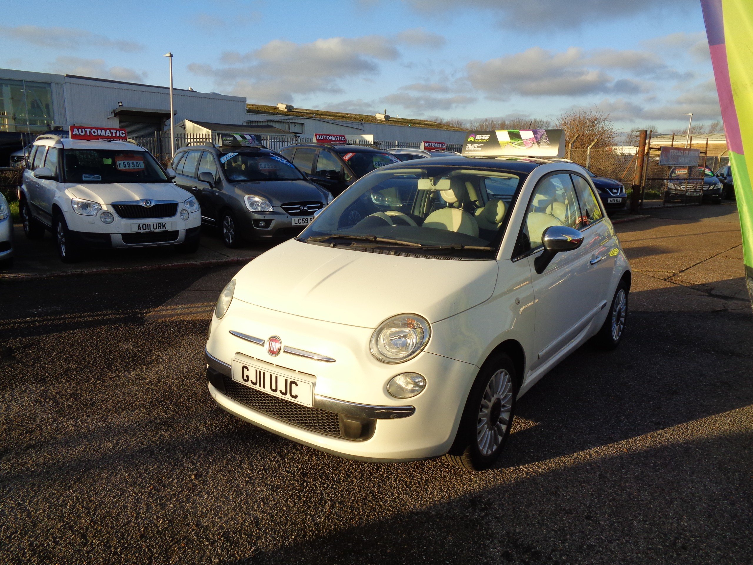 Used 2011 Fiat 500 1.2 LOUNGE 3-Door for sale in Eastbourne, East ...